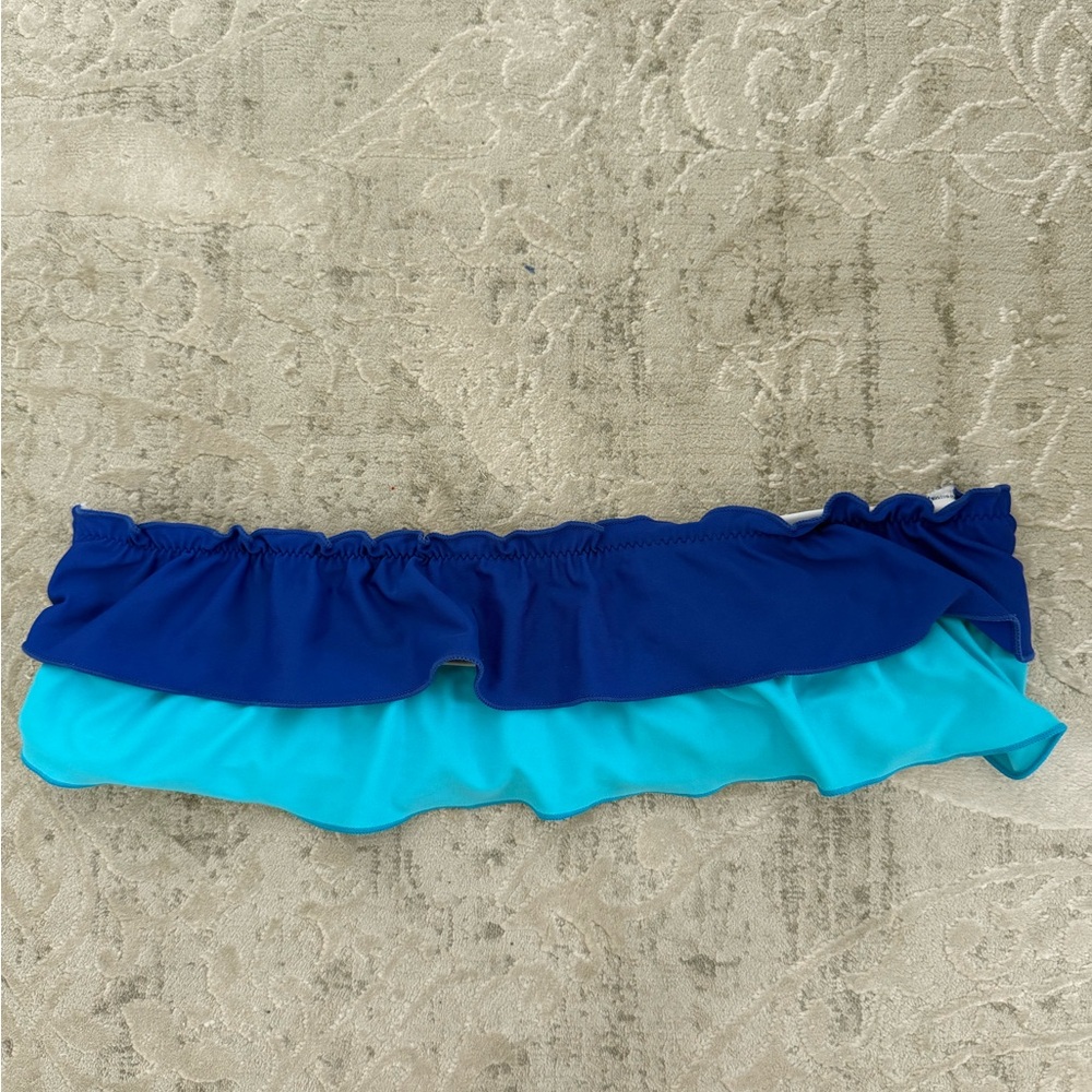 Solid & Striped Ruffled Bikini Top - image 1